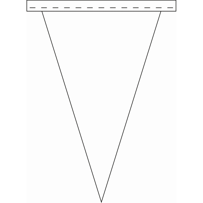 Sweet Dixie Triangle Bunting stamp set by Sharon Callis