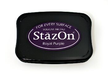 StazOn Royal Purple Ink Pad