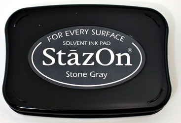 StazOn Stone Grey Ink Pad