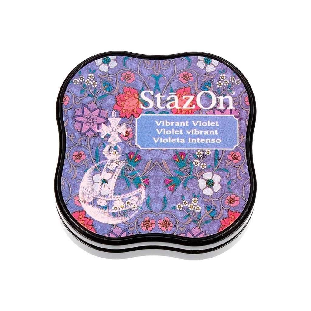 StazOn Midi Vibrant Violet Ink Pad