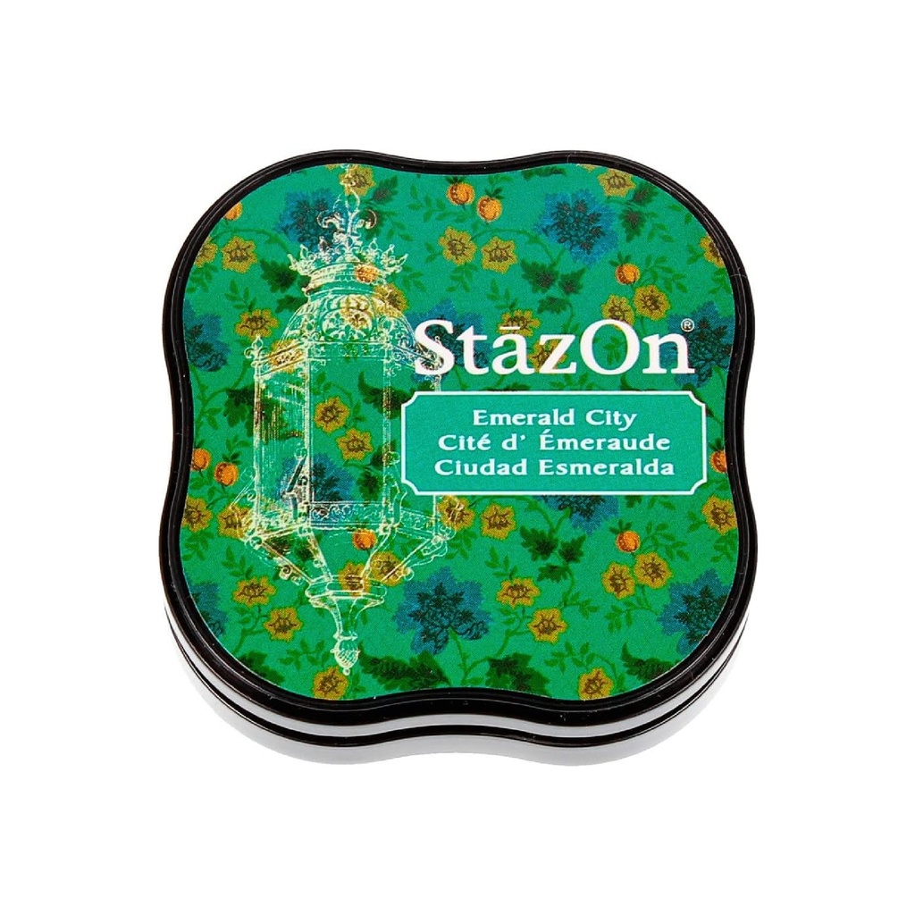 StazOn Midi Emerald City Ink Pad