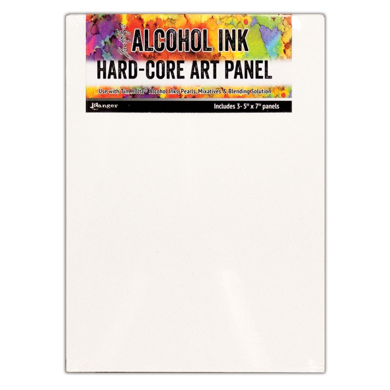 Tim Holtz - Distress - Hard Core Art Panels - 5" x 7" (3 Pack)