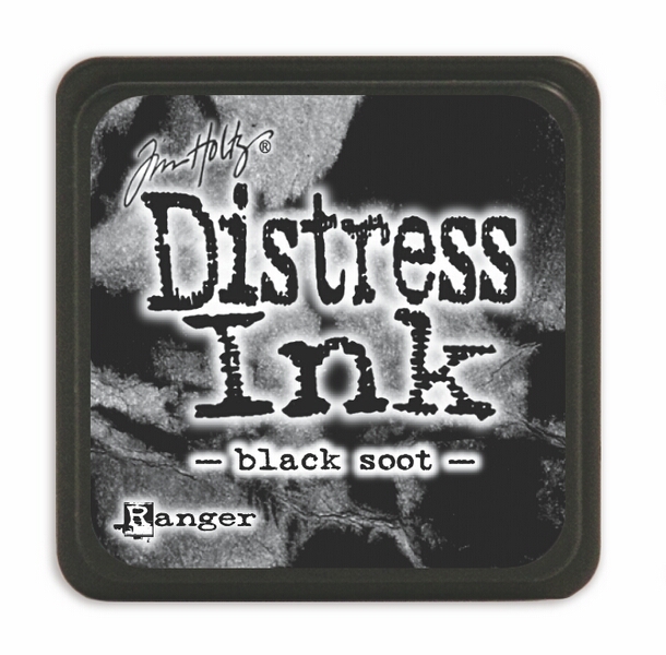 Tim Holtz - Distress Mini Ink Pad - Black Soot
