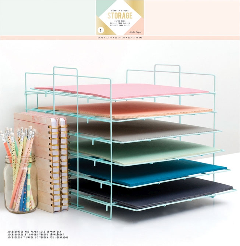 We R Memory Keepers Desktop Storage - Paper Rack
