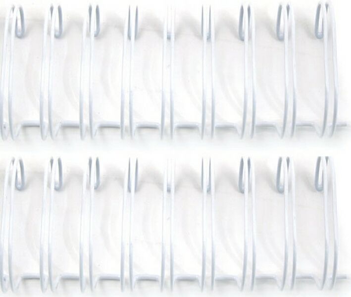 Cinch Wire Binders - 1 1/4" White 
