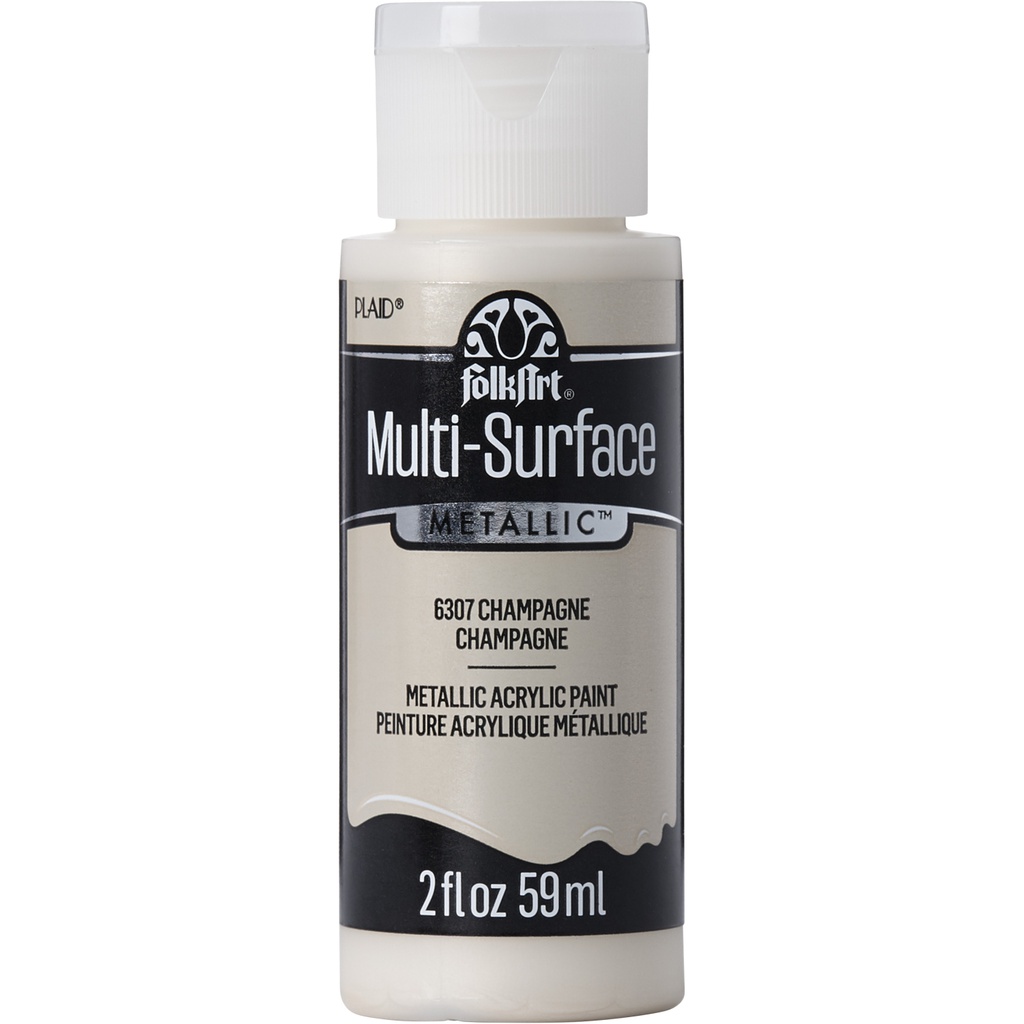 FolkArt Multi-Surface Metallic - Champagne (2oz)