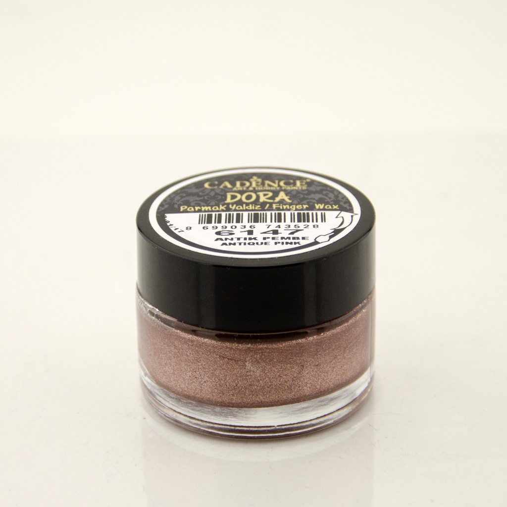 Cadence Dora Metallic Finger Wax - Antique Pink (20ml)