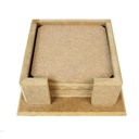 MDF Coaster Set (13x13x5cm)