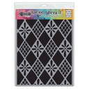 Dylusions Large 9"x12" Stencil - Diamond Are Forever
