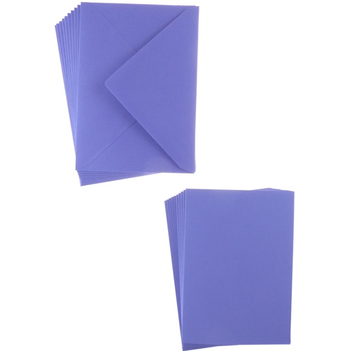 Purple A6 Card Packs (10)