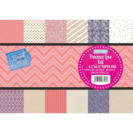 Sweet Dixie Provence Love Paper Pad (6.5"x4.5")