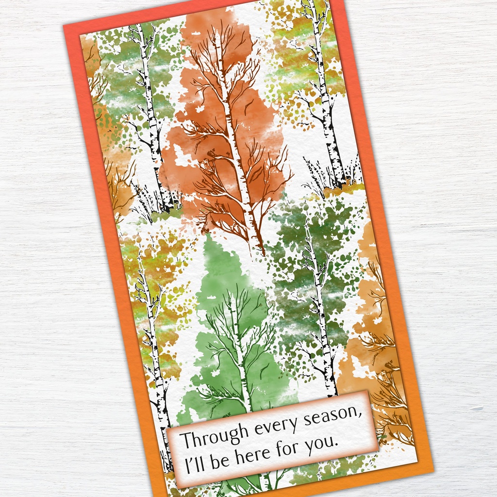 STAMPS BY ME LAMINATION STAMP SET - GROW STRONGER