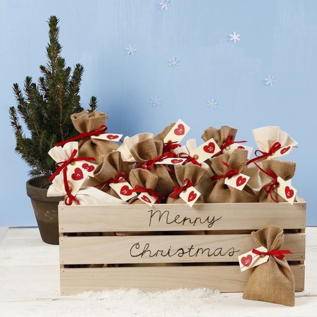 Creativ - Wooden Apple Box Crate