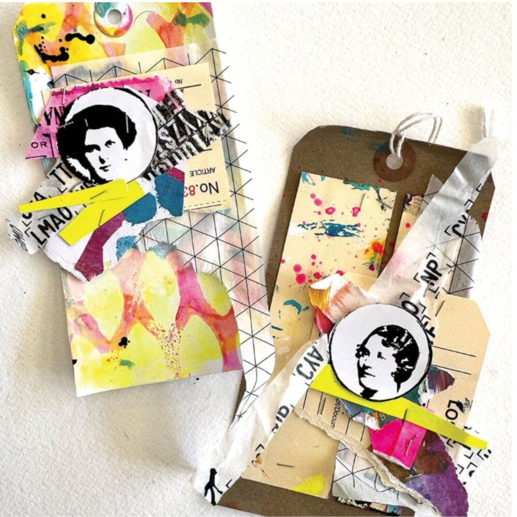 Dina Wakley MEdia - Pocket Circles stamp set