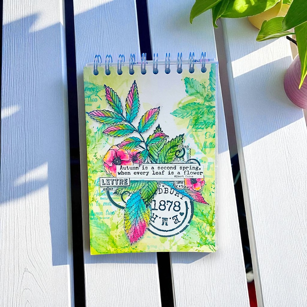 Watch the Leaves Change A6 Stamp Set