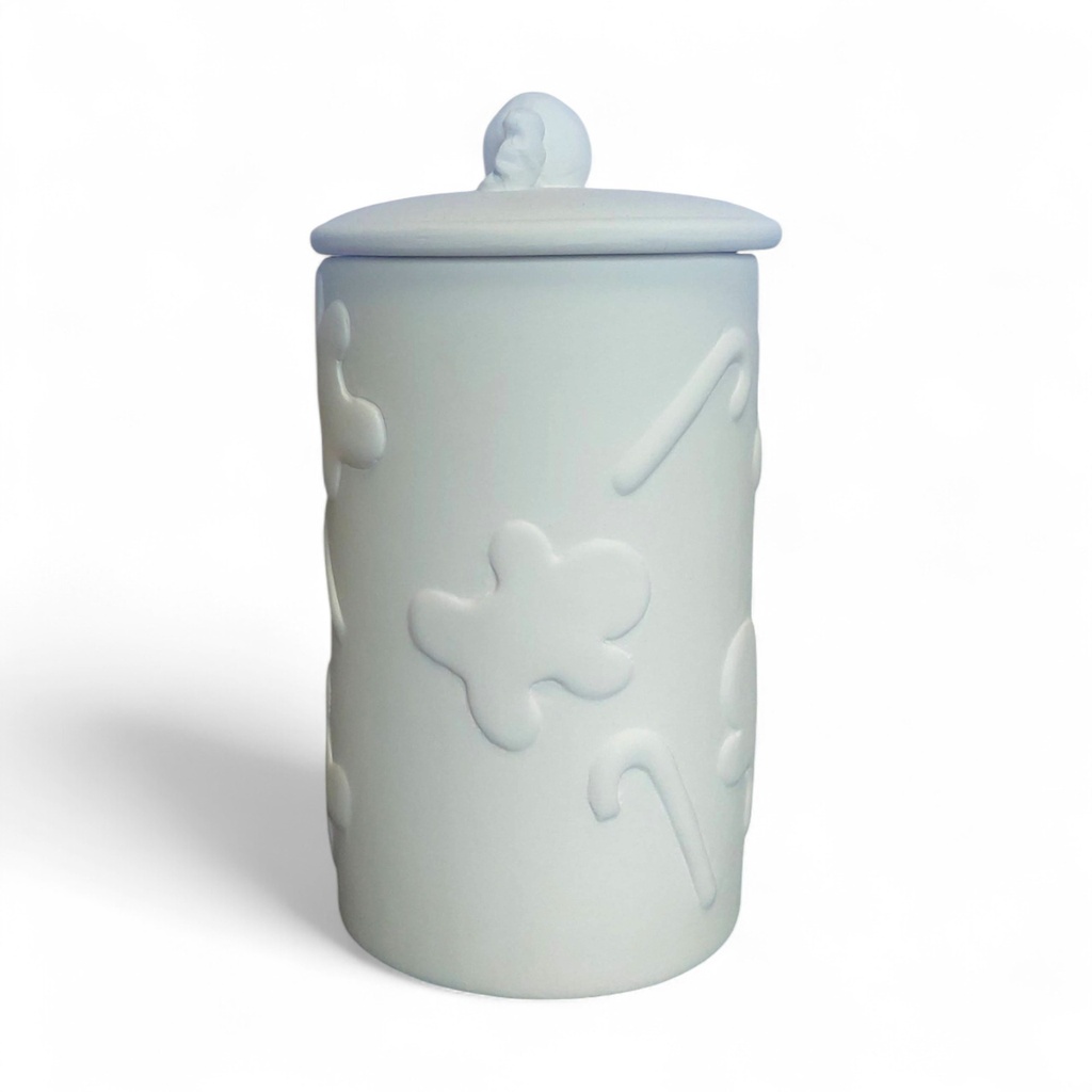 Gingerbread Canister with lid (Carton of 6)