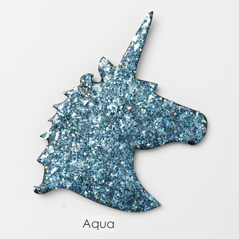 FolkArt Glitterific Aqua 2oz
