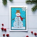 Sweet Dixie Filigree Snowman die set