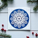 Sweet Dixie Large Pricked Snowflake die set