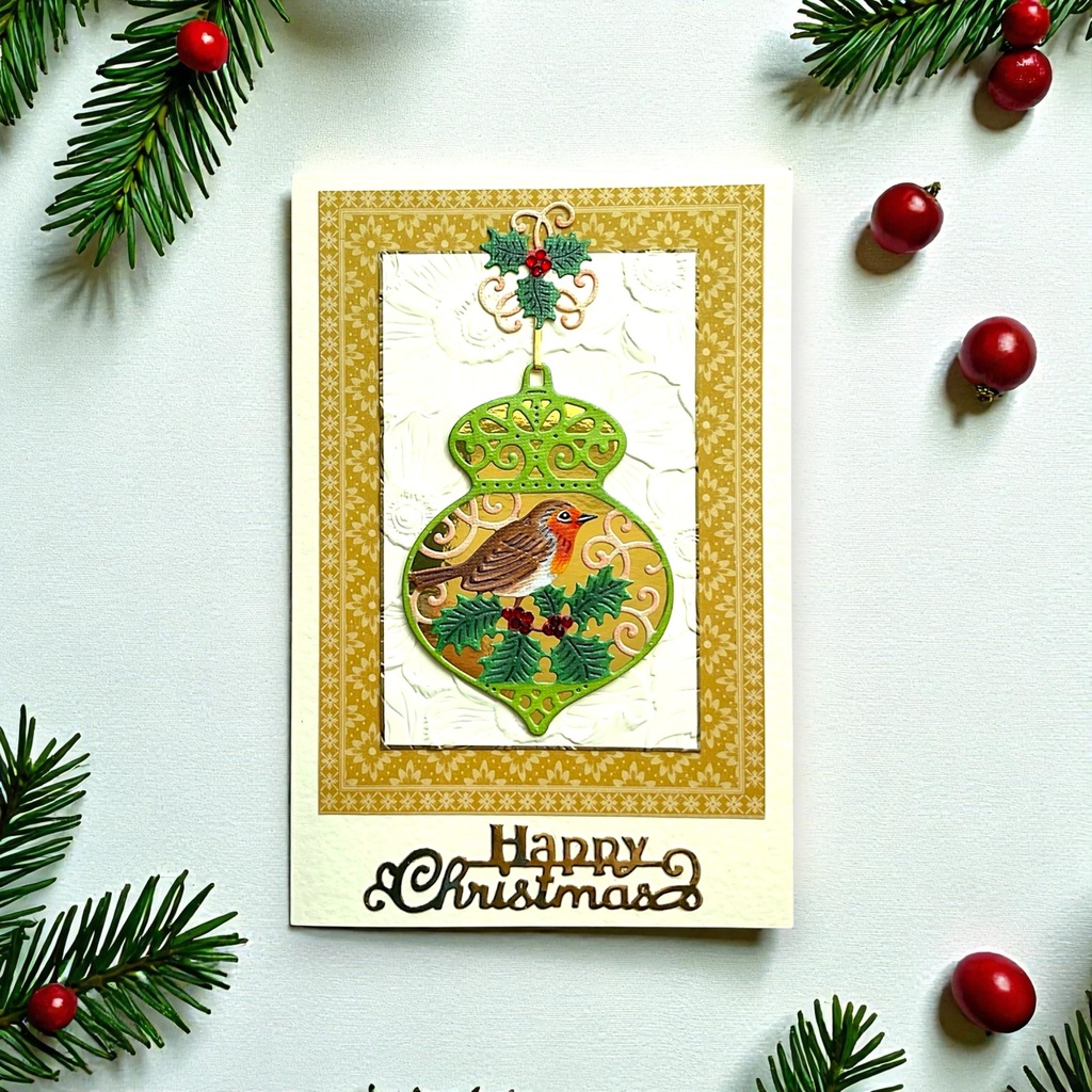 Sweet Dixie Festive Greetings Sentiment die set