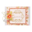Spellbinders - Monogram Medallions Glorious Glimmer Plate