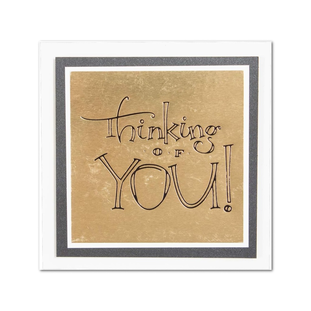 Spellbinders - Thinking of You Glimmer Plate