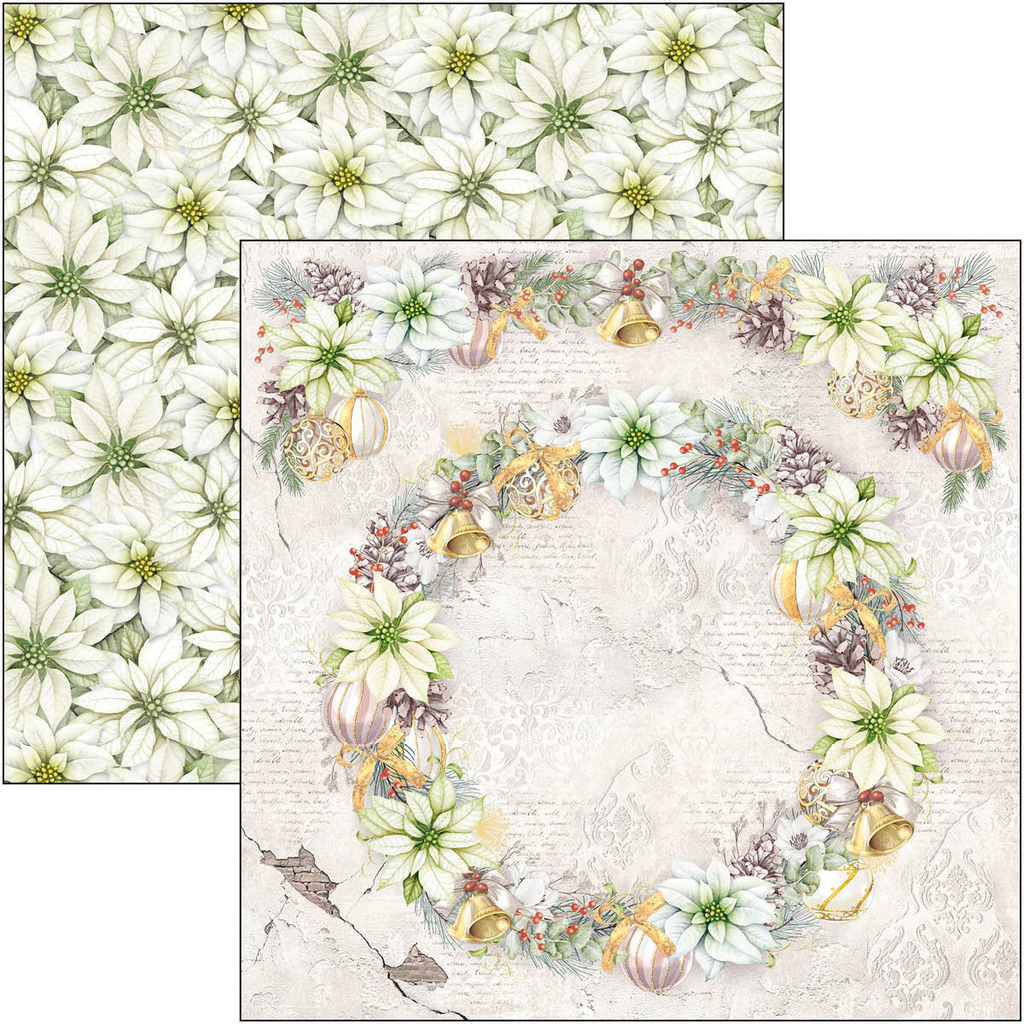 Ciao Bella Paper - Sparkling Christmas Patterns Pad (12x12)