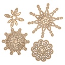 Yuletide Snowflakes Etched Dies