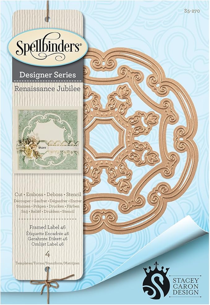 Spellbinders Nestabilities - Framed Label 46