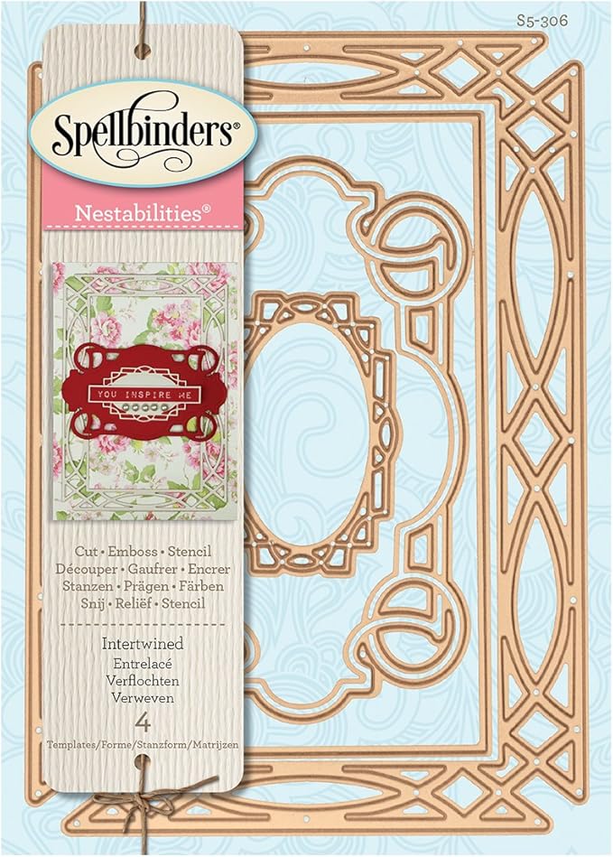 Intertwined Etched Dies