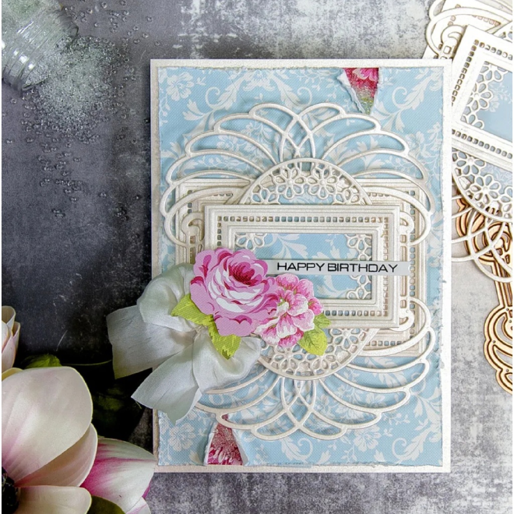 Spellbinders Designer Series - Marcheline Plume