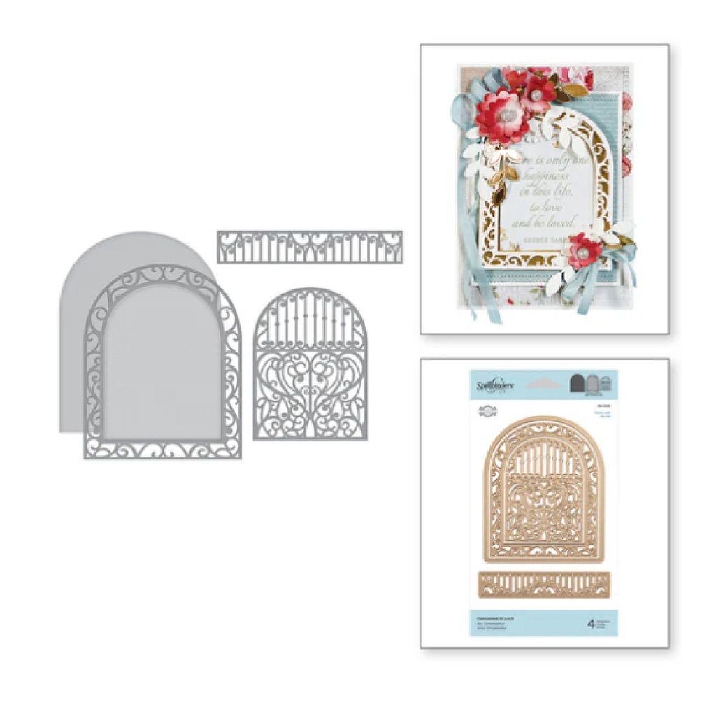 Ornamental Arch - Etched Dies