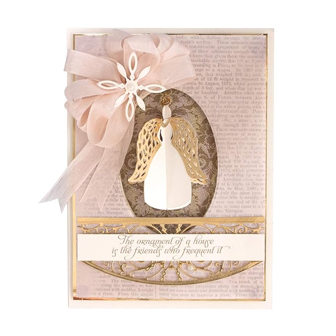 Spellbinders 3D Angel Ornament Etched Dies