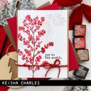 Tim Holtz - Stampers Anonymous Cling Stamps - Forest Floor 2