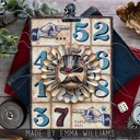 Tim Holtz - Stampers Anonymous Cling Stamps - Curiosity Shop