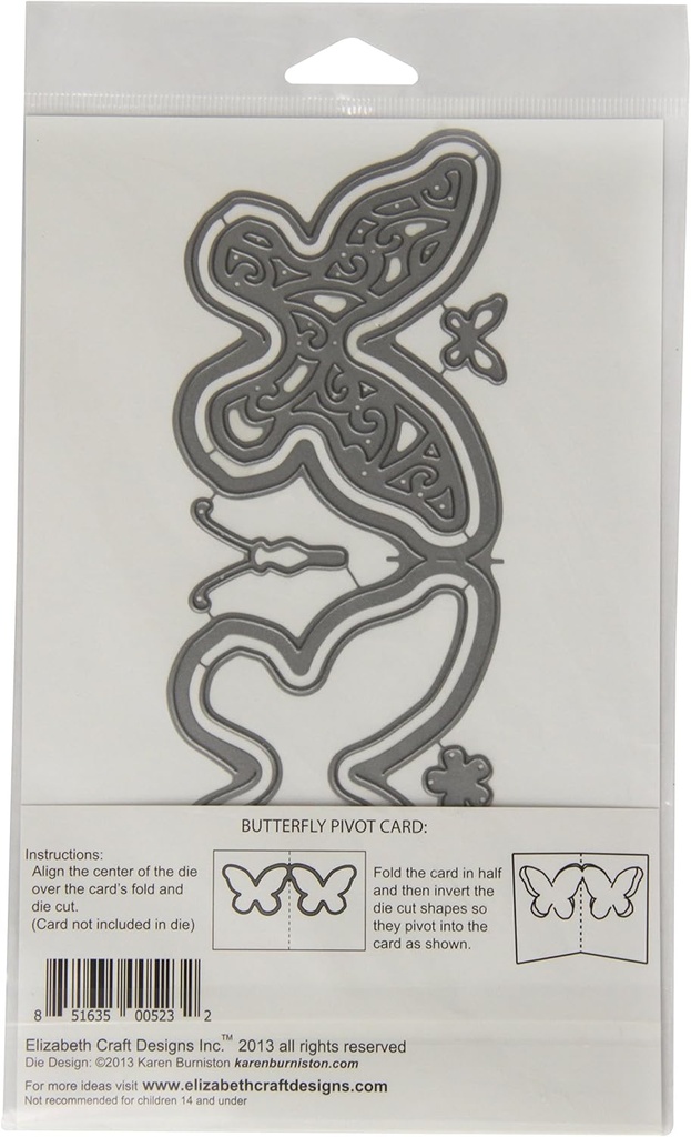 Elizabeth Craft Designs – Butterfly Pivot Die Set – POP IT UPS