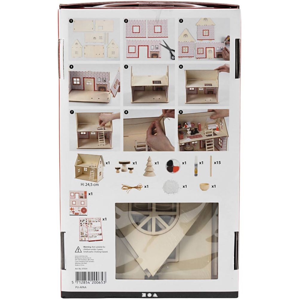 Creativ - Santa's House Craft Kit