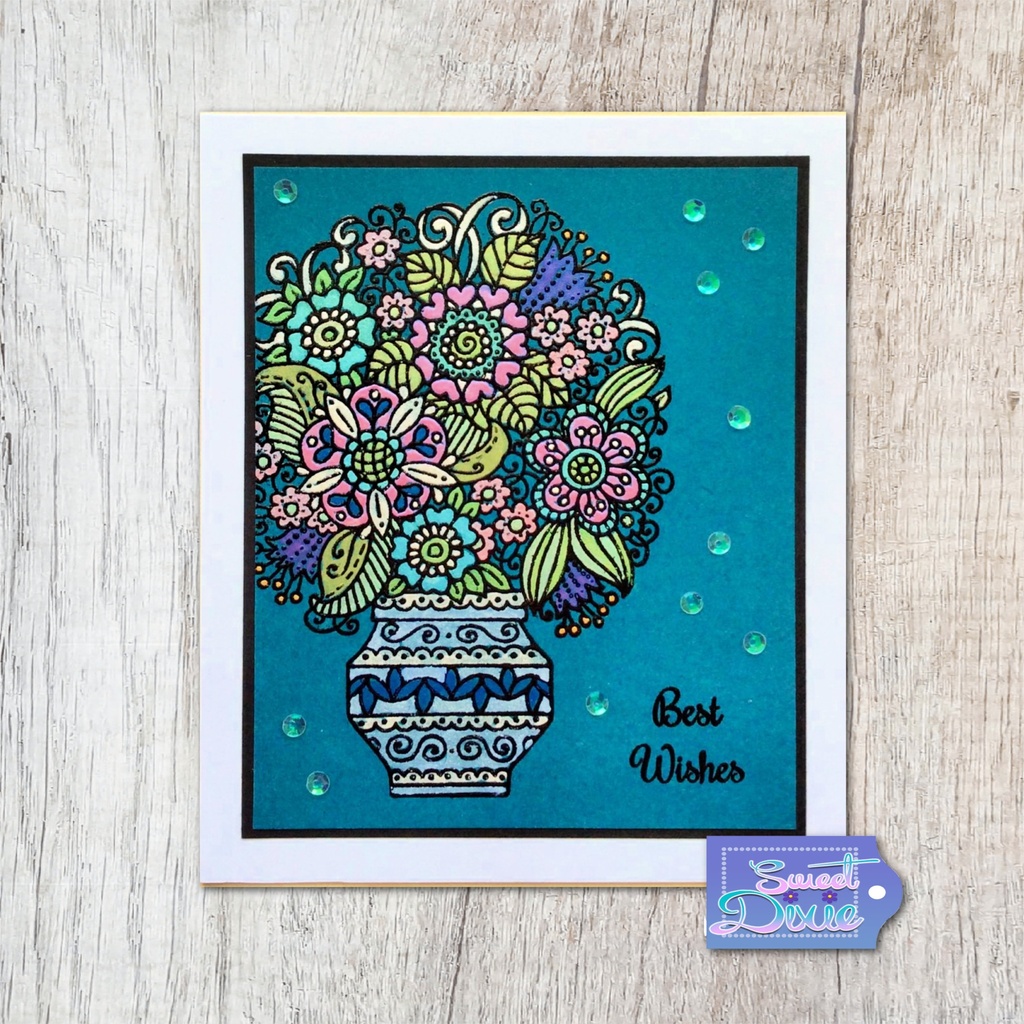 Sweet Dixie Fantasy Floral Vase of Flowers