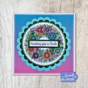 Sweet Dixie Fantasy Floral Wreath