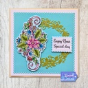Sweet Dixie Fantasy Floral Swirl & Corner