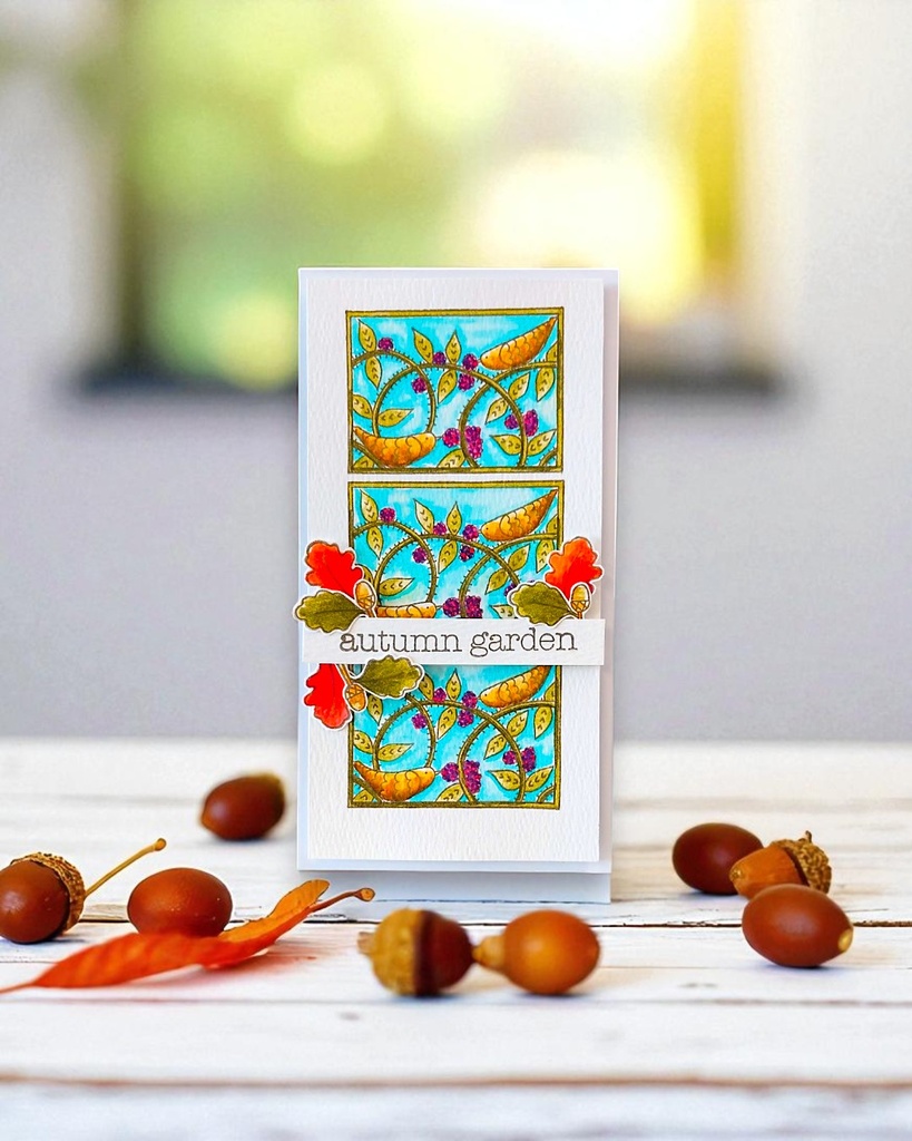 Beth Hughes Autumn Garden Stamp Set