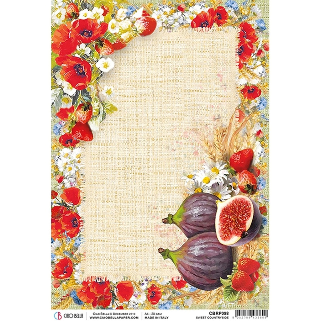 Ciao Bella Paper Tuscan Sun Rice Paper Selection (5 designs)