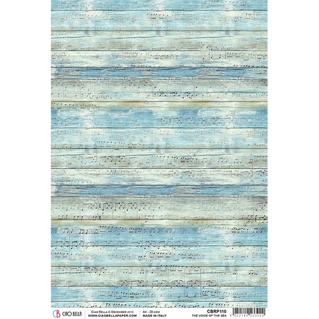 Ciao Bella Paper Vintage Ocean Rice Paper Selection (5 designs)