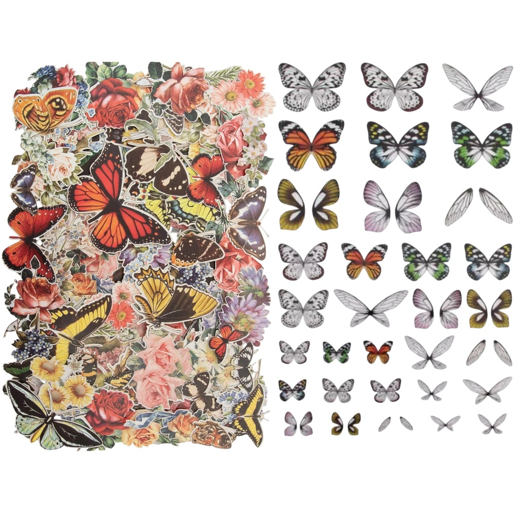 Tim Holtz Idea-ology Botanical Layers Ephemera + more!