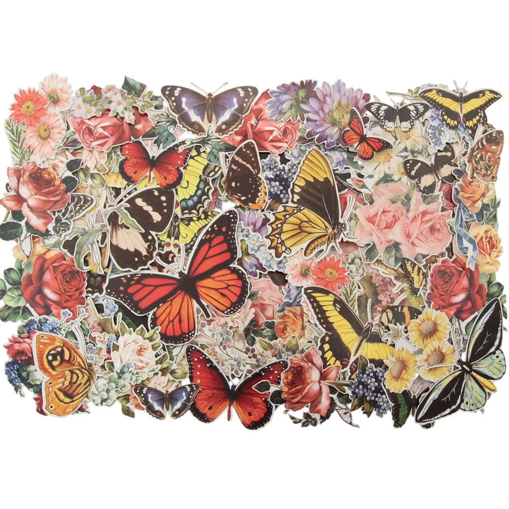 Tim Holtz Idea-ology Botanical Layers Ephemera + more!