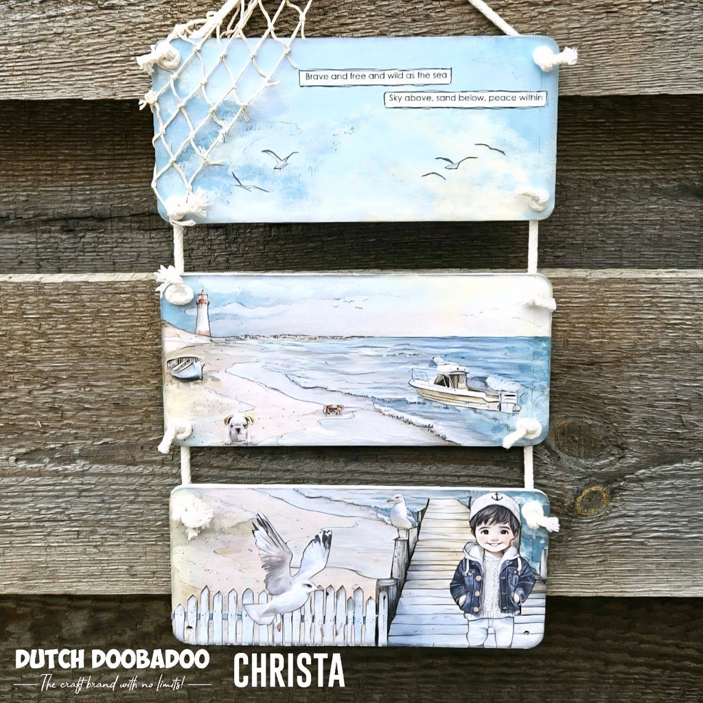 Dutch Doobadoo MDF Hanging Panels with Rope