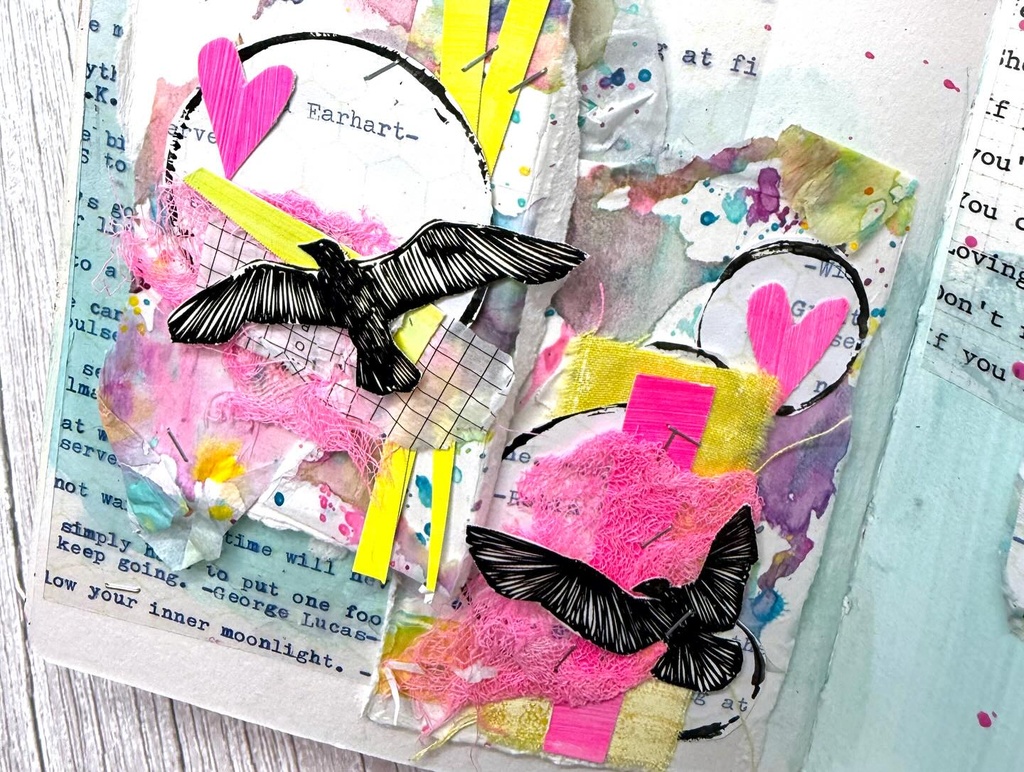 Dina Wakley MEdia Chroma Transparencies - Grunge Specimens 