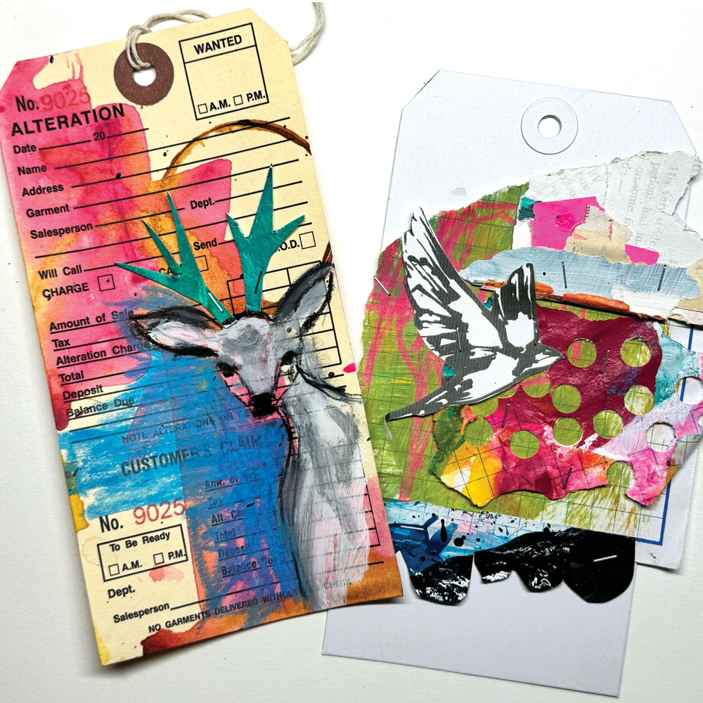 Dina Wakley MEdia Acrylic Paints - Raspberry (1oz)