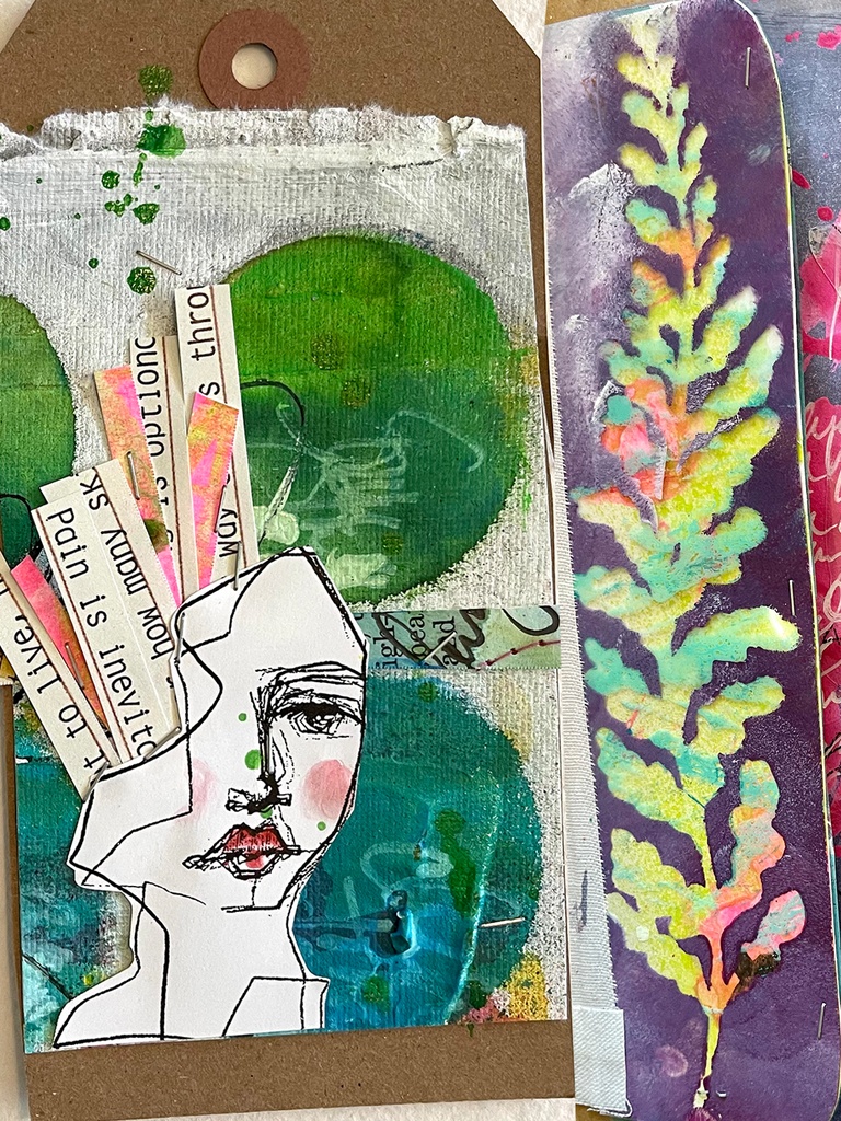 Dina Wakley MEdia Acrylic Neon Paints - Tubular (1oz)