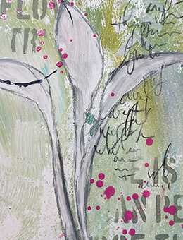 Dina Wakley MEdia Acrylic Paints - Sage (1oz)